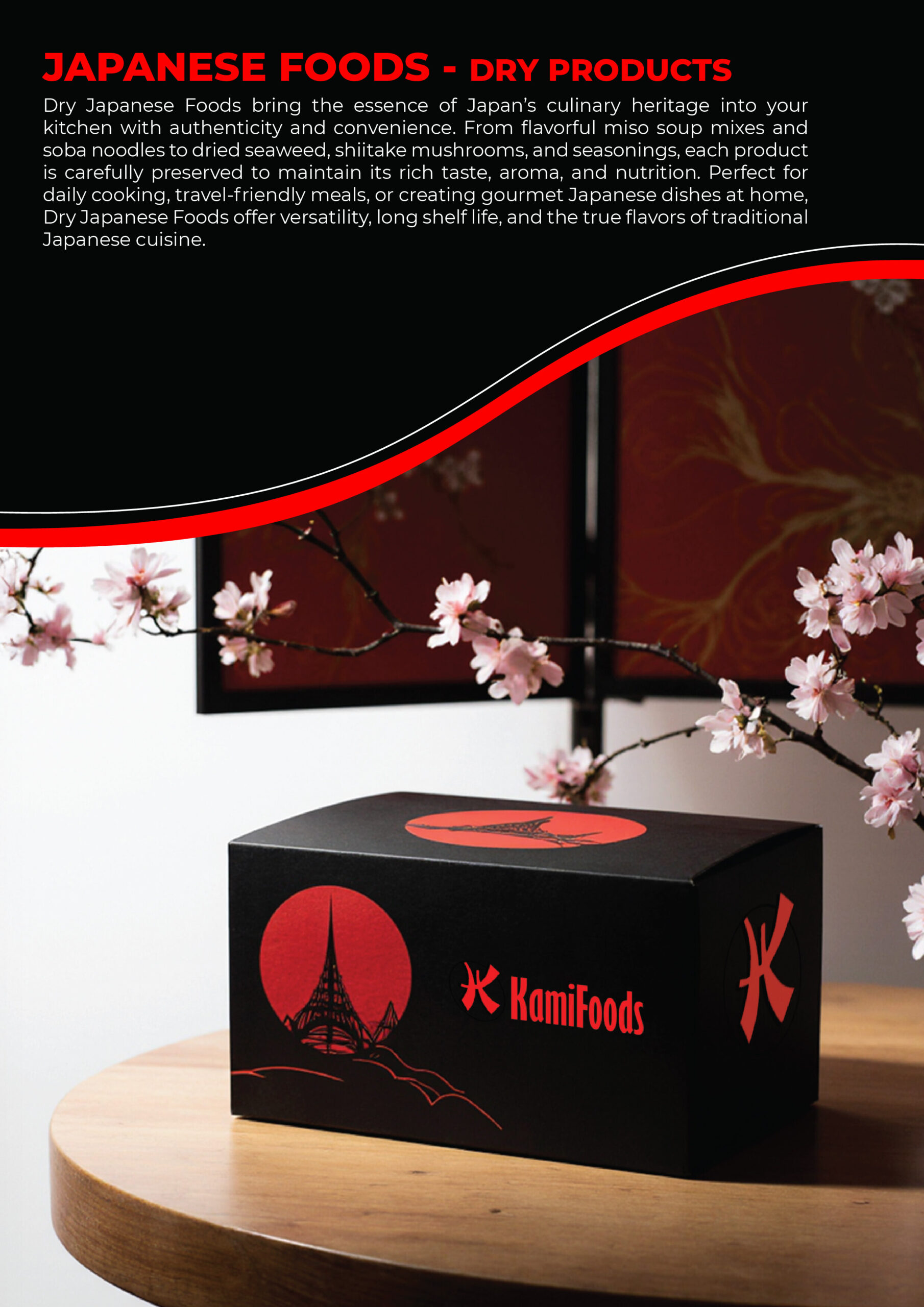 Japanese food product distributor in uae